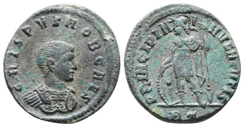 Crispus (caesar, 316-326). Æ Follis (19mm, 3.47g).