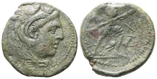 Sicily, Messana, The Mamertinoi, c. 215-212 BC. Æ Dichalkon (22 mm, 7.67 g).