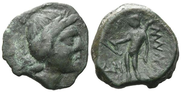 Sicily, Messana, The Mamertinoi, c. 2nd century BC. Æ (21 mm, 6.69 g).