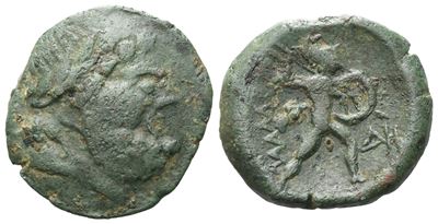 Sicily, Messana, The Mamertinoi, C. 211-208 Bc. Æ (18 MM, 3.67 G).