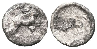 Sicily, Messana, 480-462 Bc. Ar Litra (11 MM, 0.64 G).