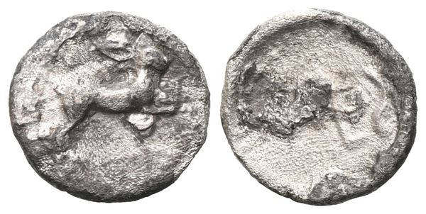 Sicily, Messana, 480-462 BC. AR Litra (11 mm, 0.64 g).