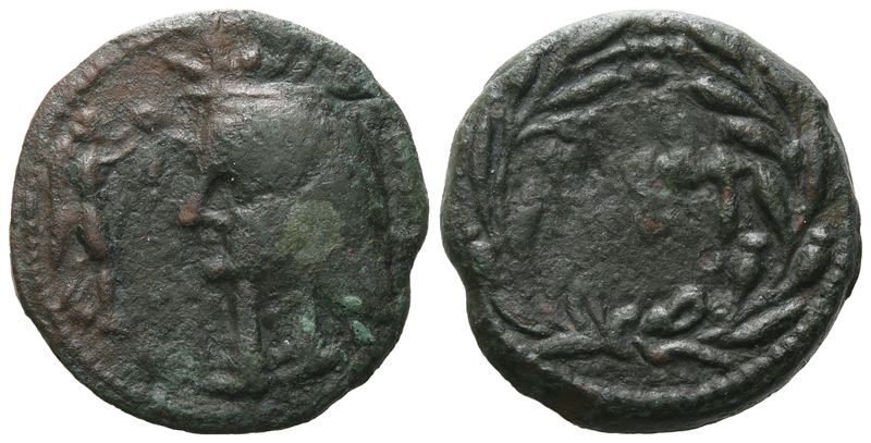 Islands Of Sicily, Cossura, C. 2nd Century Bc. Æ (20 MM, 6.64 G).