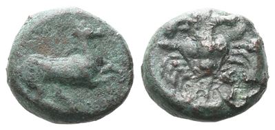 Sicily, Motya, C. 400-397 Bc. Æ (9 MM, 1.08 G).