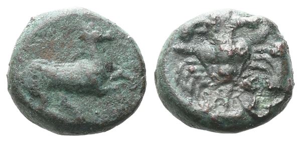 Sicily, Motya, c. 400-397 BC. Æ (9 mm, 1.08 g).