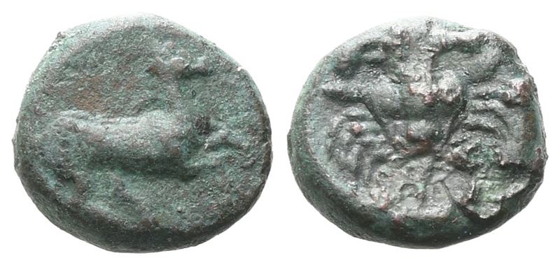 Sicily, Motya, C. 400-397 Bc. Æ (9 MM, 1.08 G).