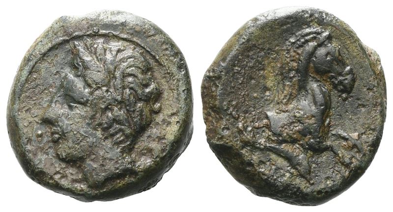 Sicily, Soloi, C. 406-397 Bc. Æ (13 MM, 2.93 G).