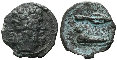 Sicily, Uncertain Roman Mint, Late 2nd Century Bc. Æ As (22 MM, 4.77).