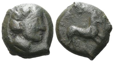 Sicily, Eryx, C. 4th Century Bc. Æ (15 MM, 5.16 ).