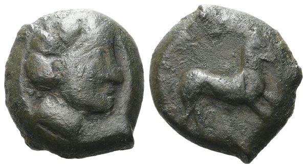 Sicily, Eryx, c. 4th century BC. Æ (15 mm, 5.16 ).