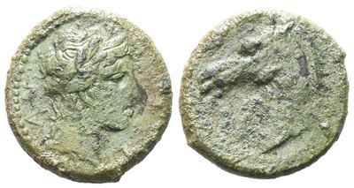 Sicily, Tyndaris, C. Early 3rd Century Bc. Æ (17 MM, 3.79 G).