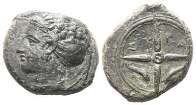 Sicily, Syracuse, C. 415-405 Bc. Æ Hemilitron (15 MM, 3.72 G).