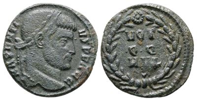 Maxentius (307-312). Æ (17mm, 2.09g).