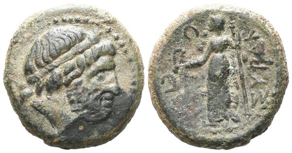 Sicily, Syracuse. Roman rule, after 212 BC. Æ (21 mm, 8.25 g).
