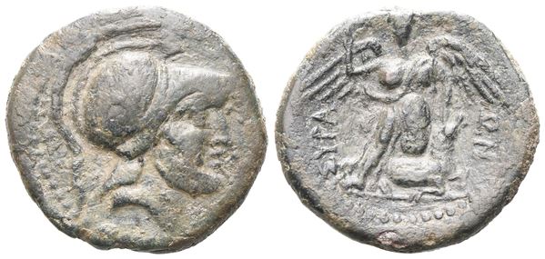 Sicily, Syracuse, Roman rule, after 212 BC. Æ (21 mm, 6.64 g).