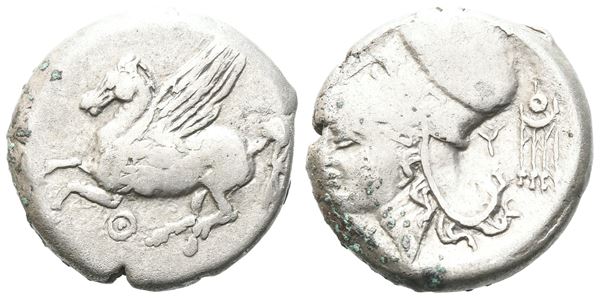 Akarnania, Thyrrheion, c. 320-280 BC. AR Stater (20 mm, 8.04 g).