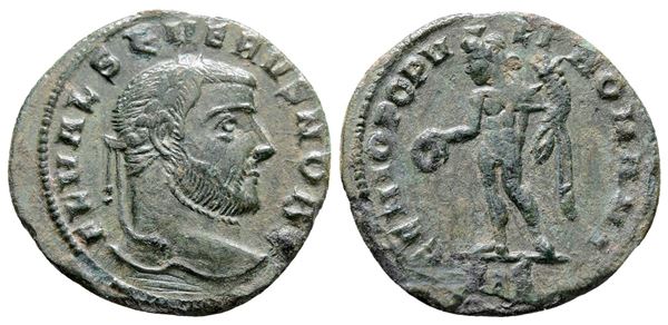 Severus II (Caesar, 305-306). Æ Quarter Follis (19 mm, 1.85 g).