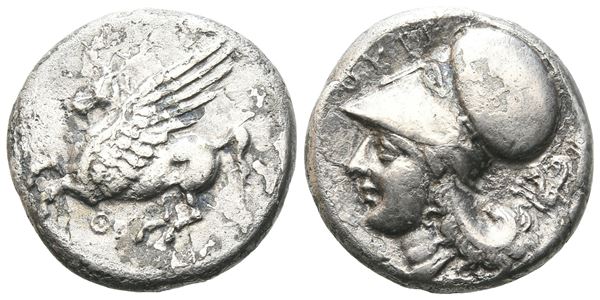 Akarnania, Thyrrheion, c. 350-300 BC. AR Stater (19mm, 8.22g).