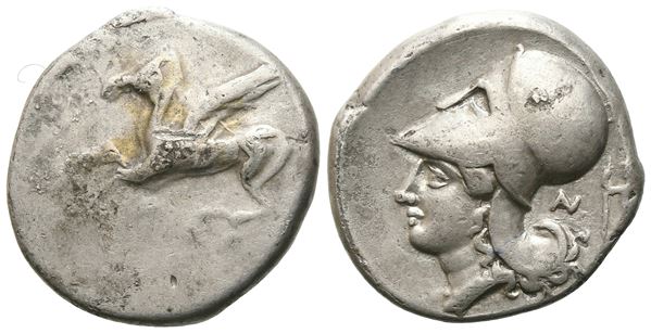 Akarnania, Anaktorion, c. 350-300 BC. AR Stater (22 mm, 8.31 g).