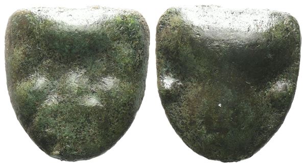 Sicily, Selinos, c. 450-440 BC. Cast Æ Hexas (15 mm, 4.72 g).