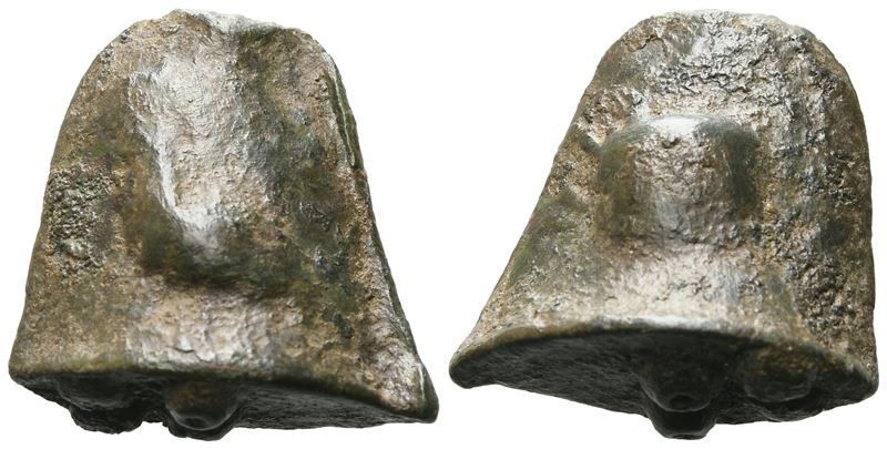 Sicily, Akragas, C. 440-430 Bc. Cast Æ Trias Or Tetronkion (22 MM, 17.19 G).