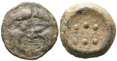 Sicily, Himera, C. 430-420 Bc. Æ Hemilitron (28 MM, 23.99 G).