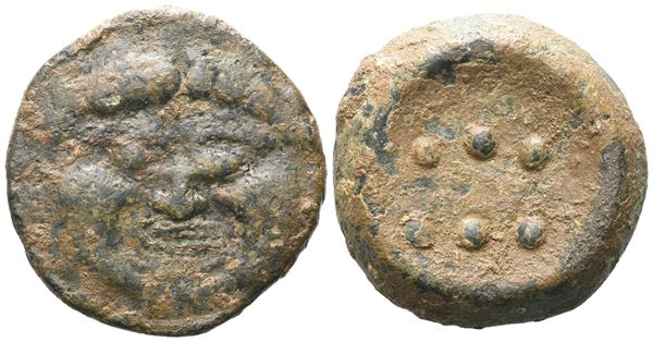 Sicily, Himera, c. 430-420 BC. Æ Hemilitron (28 mm, 23.99 g).