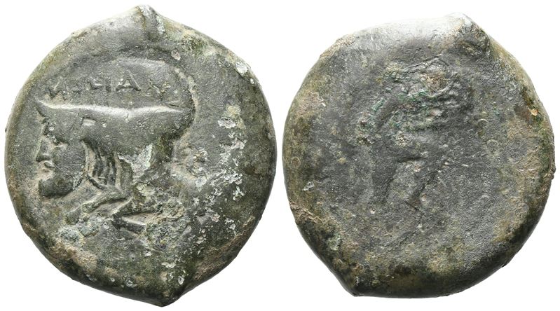 Sicily, Sileraioi, C. 340-330 Bc. Æ Litra (29mm, 28.22g).