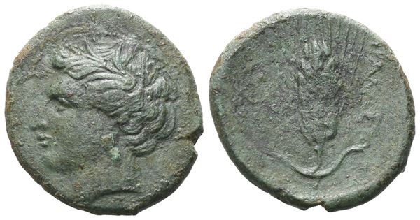 Southern Lucania, Herakleia, c. 281-272 BC. Æ (20 mm, 4.54 g).