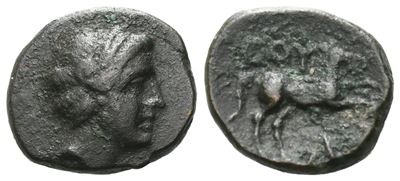 Southern Lucania, Thourioi, C. 280-213 Bc. Æ (13 MM, 2.06 G).