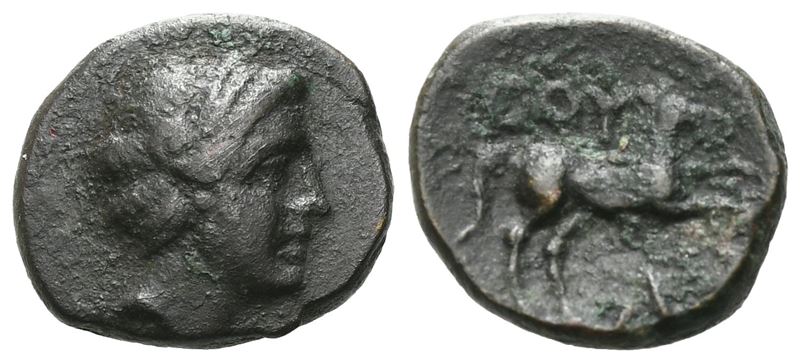 Southern Lucania, Thourioi, C. 280-213 Bc. Æ (13 MM, 2.06 G).