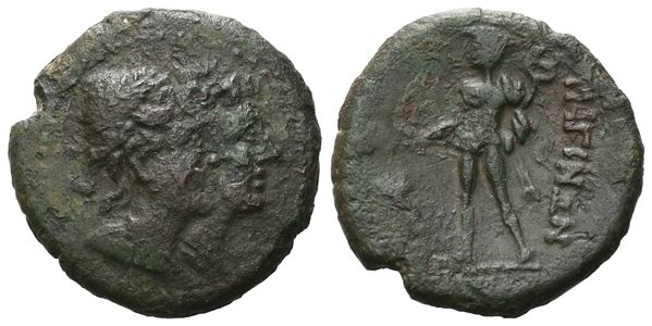 Bruttium, Rhegion, c. 215-150 BC. Æ (17 mm, 3.12 g).