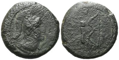 Sicily, Agyrion, C. 317-280 Bc. Æ (25 MM, 15.53 G).