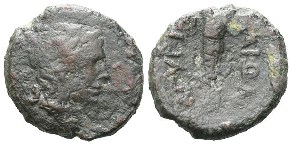 Sicily, Agyrion, after 241 BC. Æ Hexas or Dichalkon (15 mm, 3.14 g).