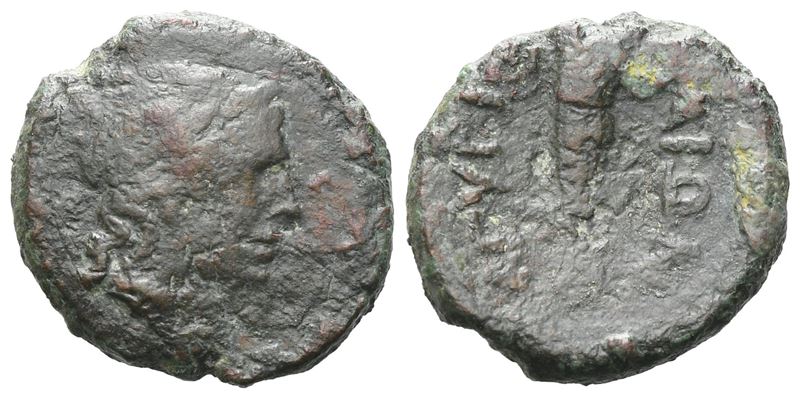 Sicily, Agyrion, After 241 Bc. Æ Hexas Or Dichalkon (15 MM, 3.14 G).