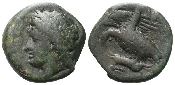Sicily, Akragas. Phintias (287-279 BC).  - Auction GREEK & ROMAN PROVINCIAL COINS AND NUMISMATIC LITERATURE Including a wide selection of Alexandrian Coins from the Dattari Collection - Bertolami Fine Art - Prague