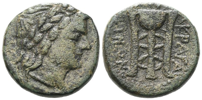 Sicily, Akragas, C. Early 2nd Century Bc. Æ (21 MM, 10.34 G).