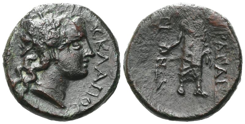 Sicily, Akragas, After 210 Bc. Æ (21 MM, 6.91 G).