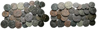 Lot Of 30 Roman Æ Coins