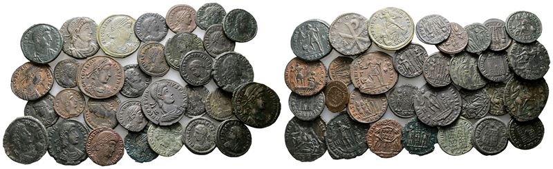 Lot Of 30 Roman Æ Coins