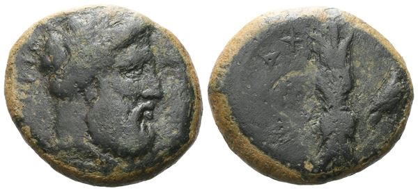 Sicily, Alaisa Archonidea, c. 339-317 BC. Æ (20 mm, 10.12 g).