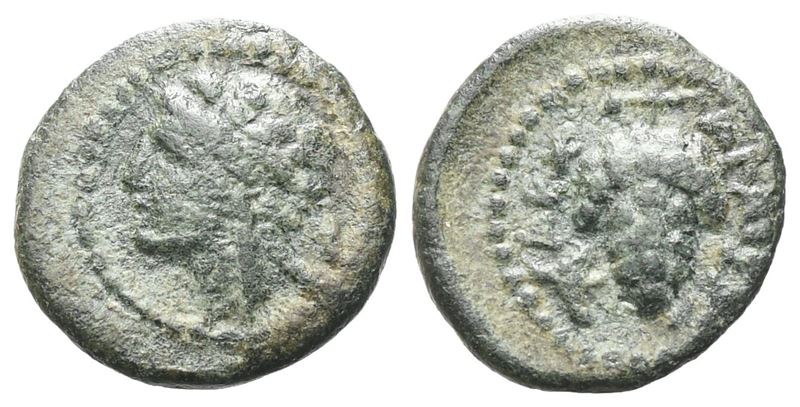 Sicily, Alaisa Archonidea, C. 2nd Century Bc. Æ (11 MM, 0.86 G).