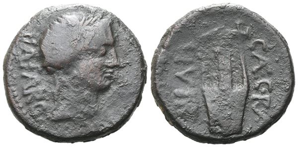 Sicily, Alaisa Archonidea, c. 44-30 BC. Æ (21 mm, 7.56 g).