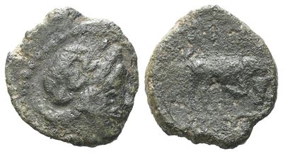 Sicily, Alontion, C. 280-270 Bc. Æ (12 MM, 1.22 G).
