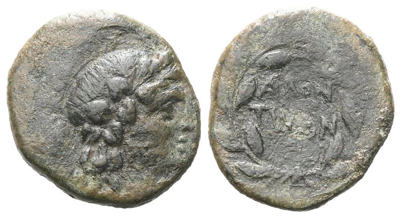 Sicily, Alontion, Late 3rd-early 2nd Century Bc. Æ (12 MM, 1.38 G).