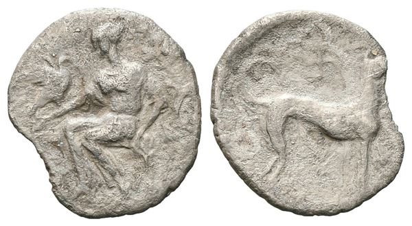 Sicily, Eryx, c. 409-398 BC. AR Litra (11 mm, 0.57 g).