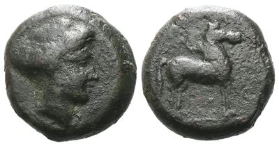 Sicily, Eryx, C. 4th Century Bc. Æ (14 MM, 3.82 G).