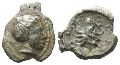 Sicily, Eryx, C. 330-260 Bc. Æ (13 MM, 1.65 G).