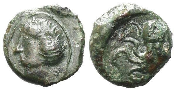 Sicily, Eryx, c. 330-260 BC. Æ (11 mm, 1.48 g).