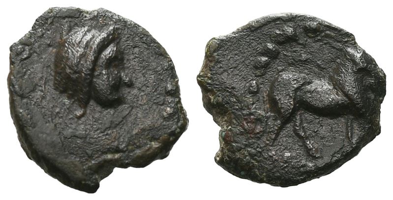Uncertain Mint, C. 3rd-2nd Century Bc. Æ (11 MM, 0.93 G).